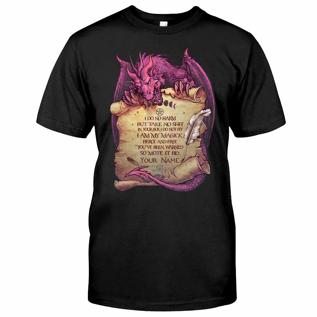 So Mote It Be - Witch Personalized T-shirt And Hoodie