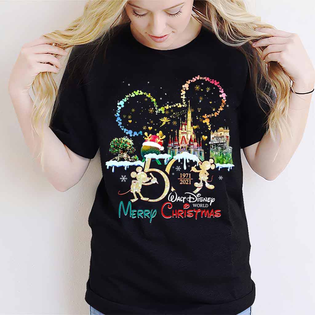 50 Years Of Magic - Christmas Mouse T-shirt and Hoodie