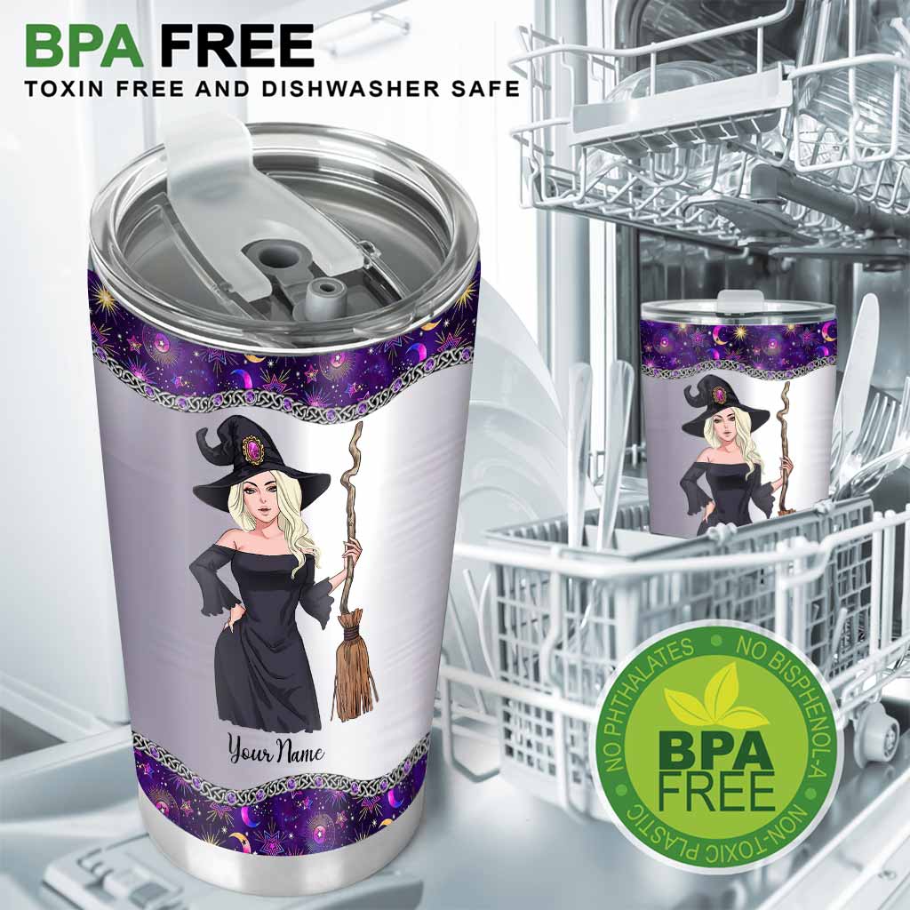 I'm Not Sugar And Spice - Personalized Witch Tumbler