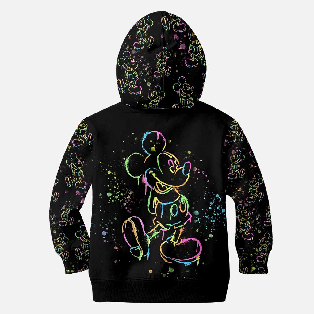 Colorful Mouse - Personalized Mouse Hoodie and Leggings