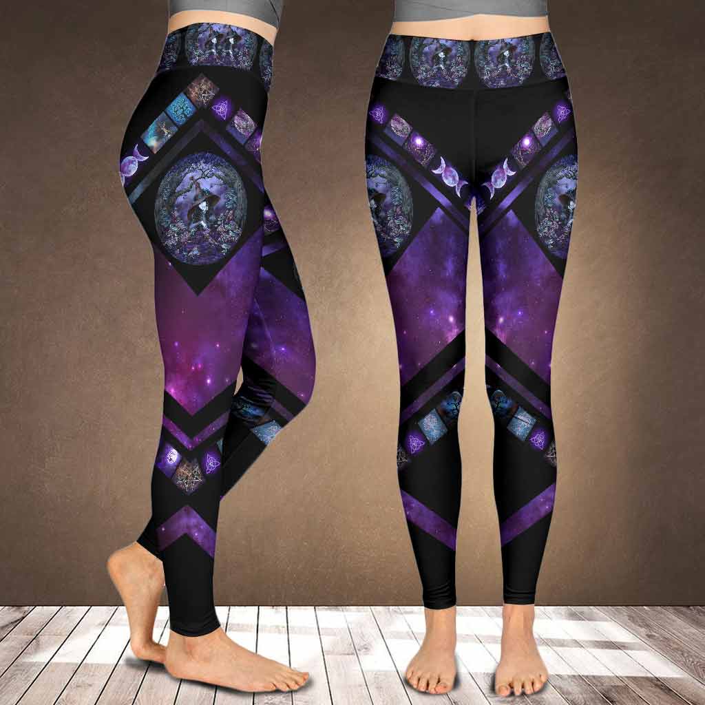 Salty Lil' Witch Tripple Moon Goddess Leggings