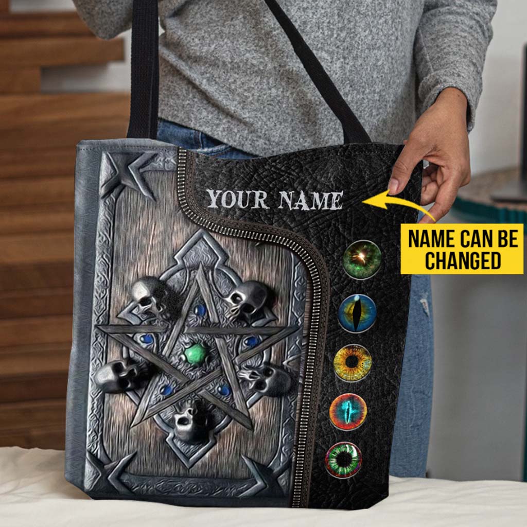 The Necromancer Pentagram Dark Witch Personalized Tote Bag