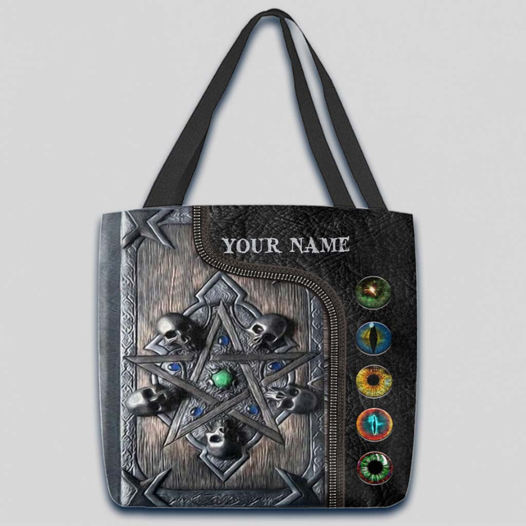 The Necromancer Pentagram Dark Witch Personalized Tote Bag