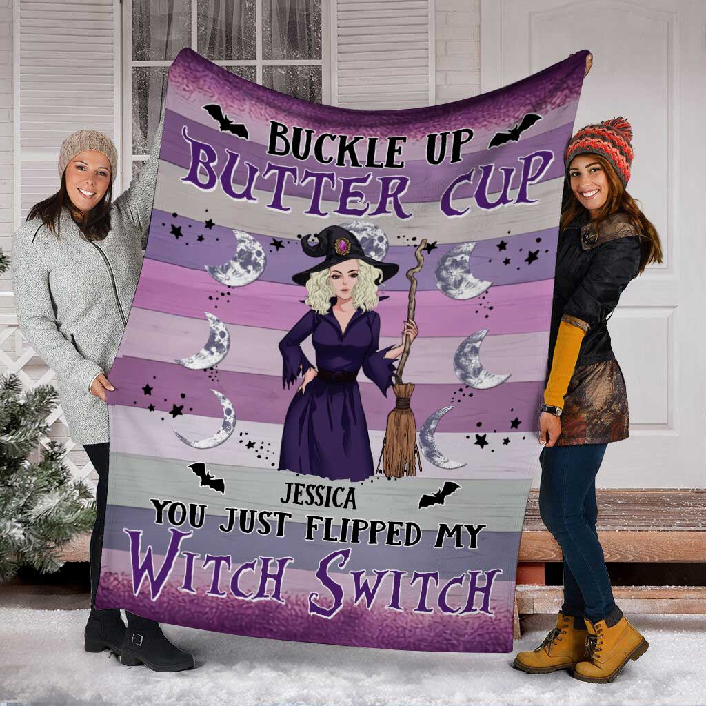 Witch Switch - Personalized Witch Blanket