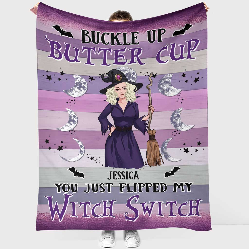 Witch Switch - Personalized Witch Blanket