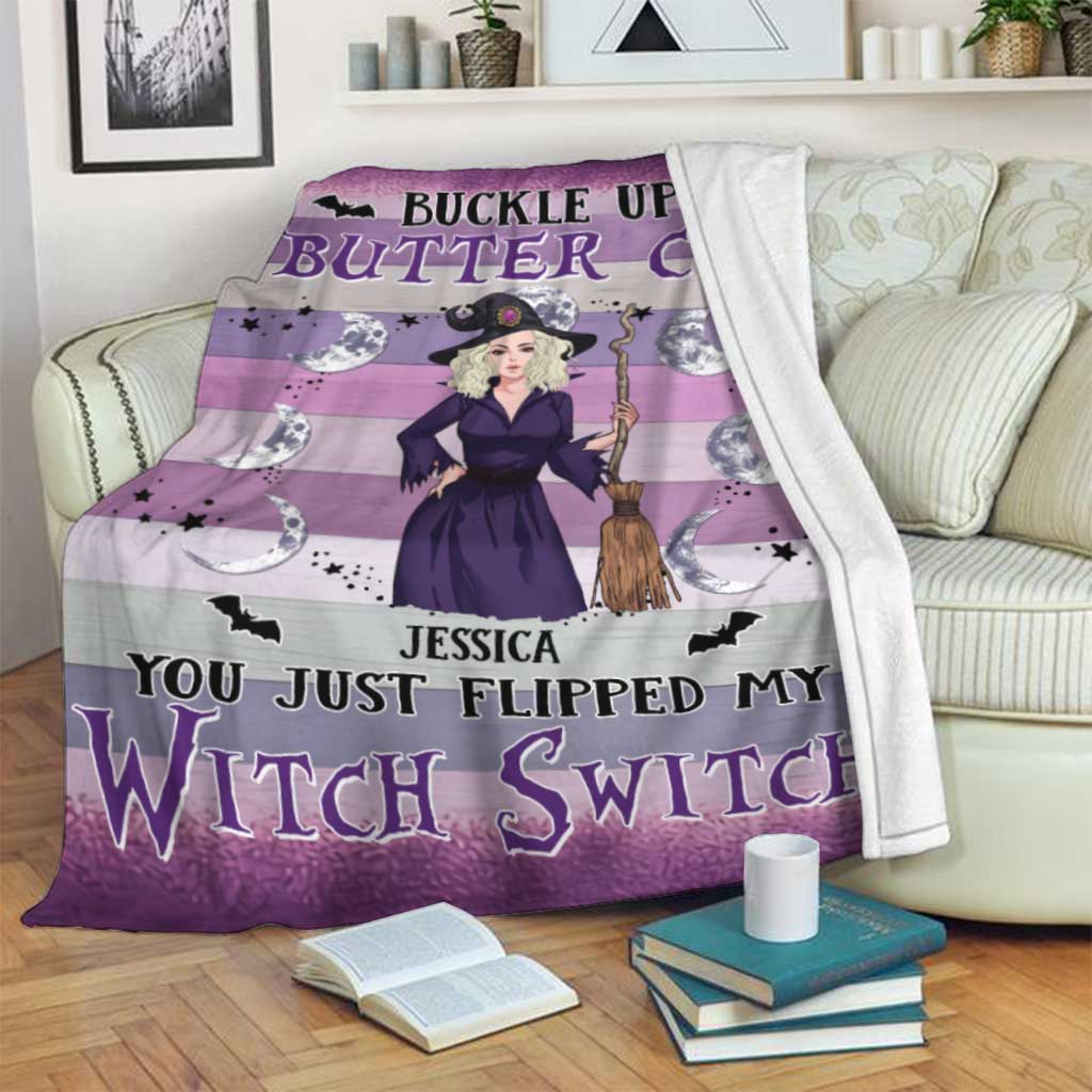 Witch Switch - Personalized Witch Blanket