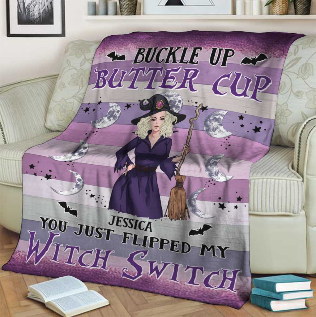 Witch Switch - Personalized Witch Blanket