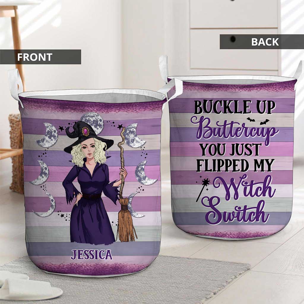 Witch Switch - Personalized Witch Laundry Basket