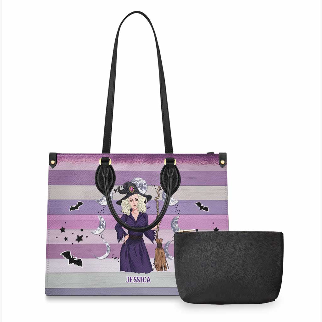 Witch Switch - Personalized Witch Leather Handbag