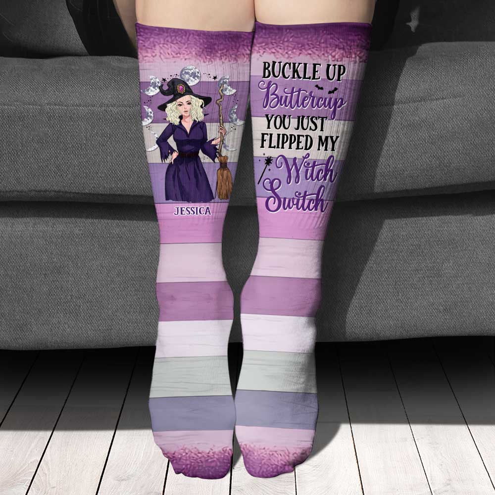 Witch Switch - Personalized Witch Socks