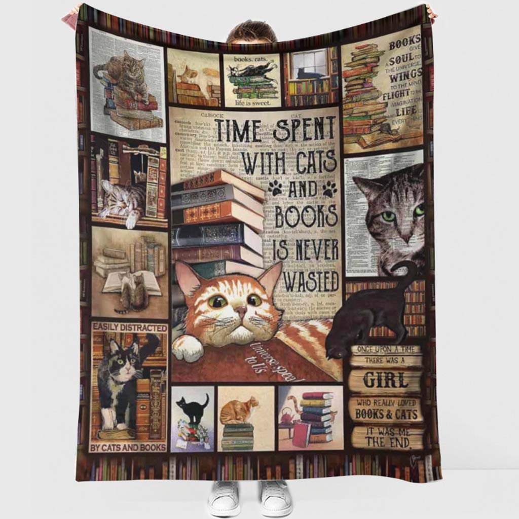 Time Spent With Books - Blanket 112021