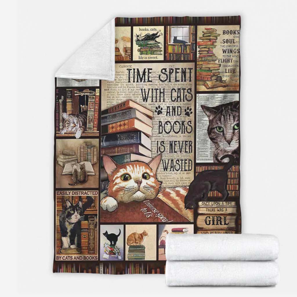 Time Spent With Books - Blanket 112021