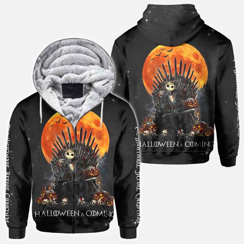 Halloween Is Coming - Nightmare All Over T-shirt and Hoodie 1121