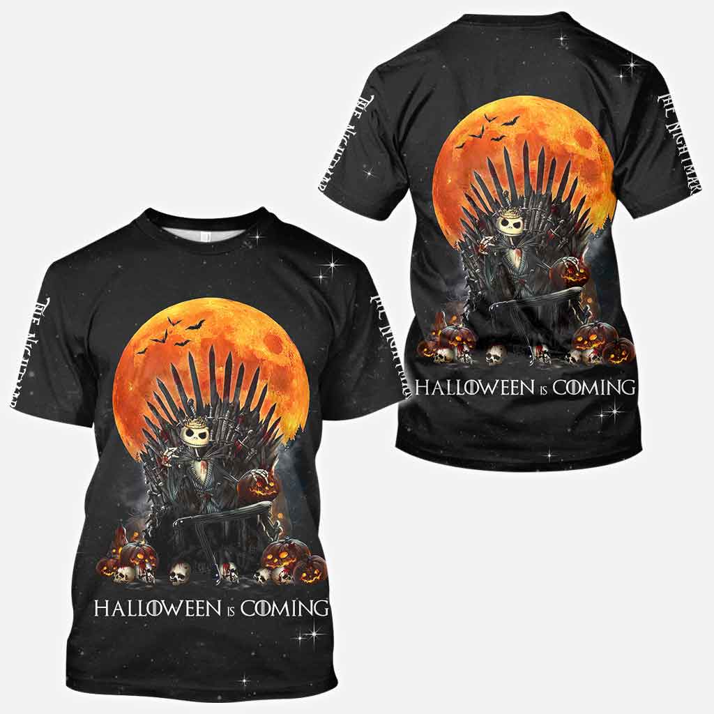 Halloween Is Coming - Nightmare All Over T-shirt and Hoodie 1121