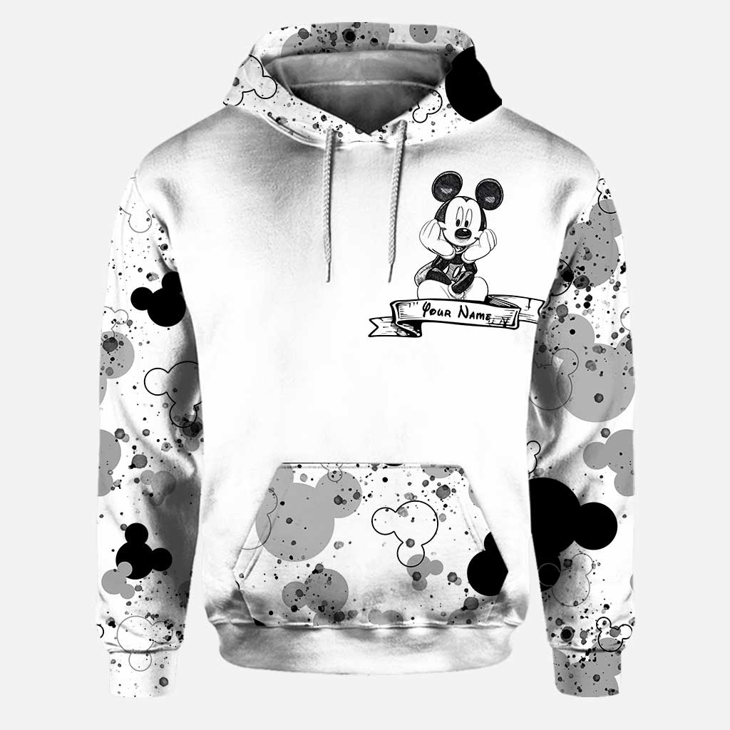 Cute Mouse Ears - Personalized Hoodie and Leggings