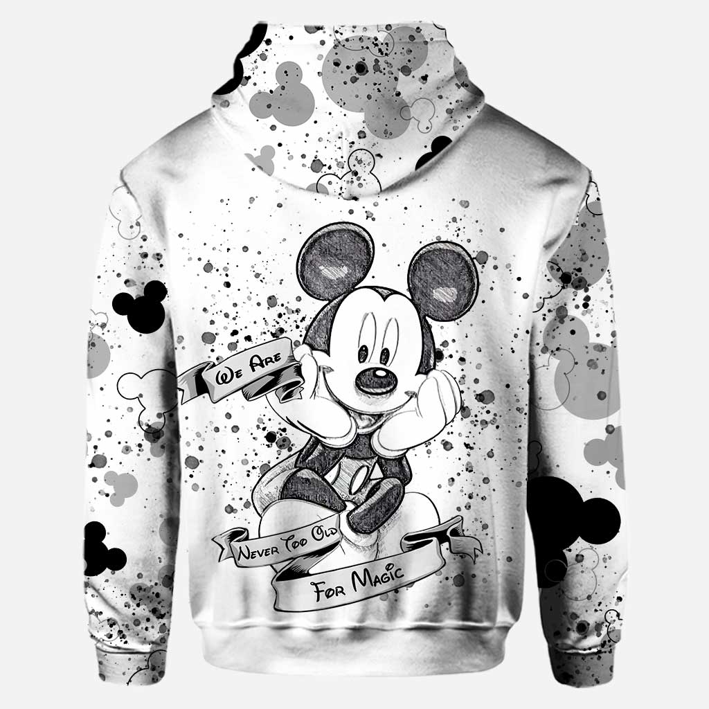 Cute Mouse Ears - Personalized Hoodie and Leggings