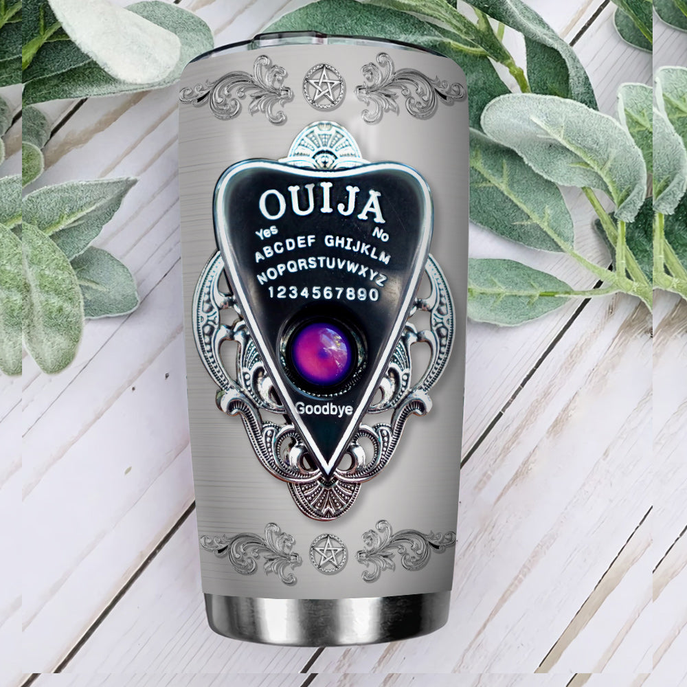 Metal Style Ouija Table Witch Rules - Witch Tumbler 0822