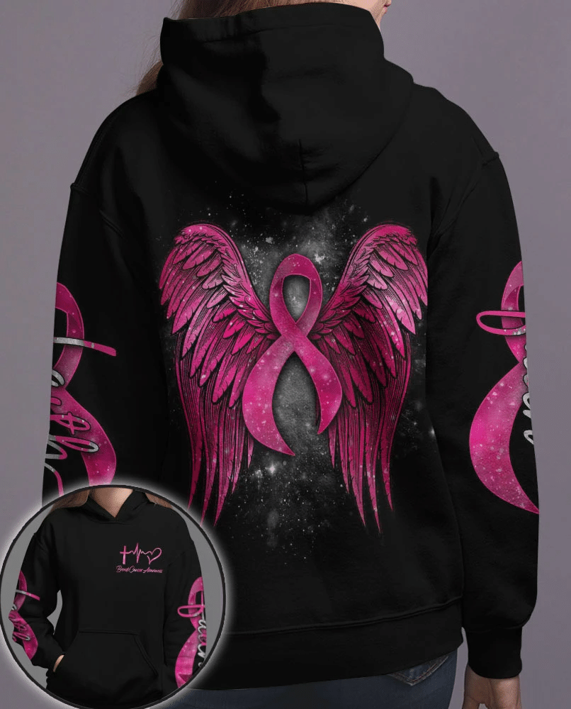 Faith - Breast Cancer Awareness All Over T-shirt and Hoodie 0822