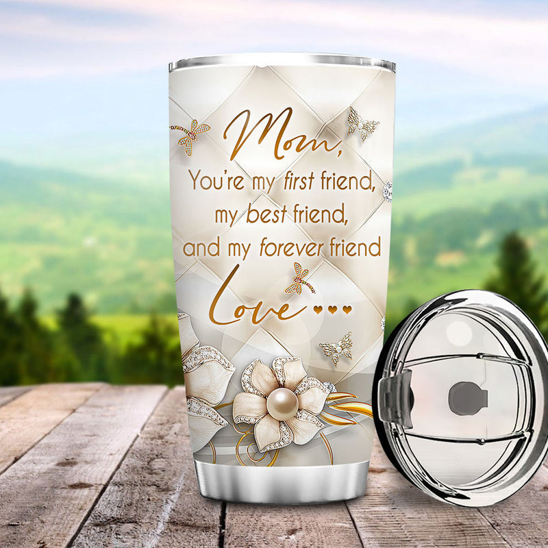 Mother Gift Dragonfly Jewelry Style, Happy Mothers Day Gift for Mom, Grandma, gift for mother's day - Grandma Tumbler 0921