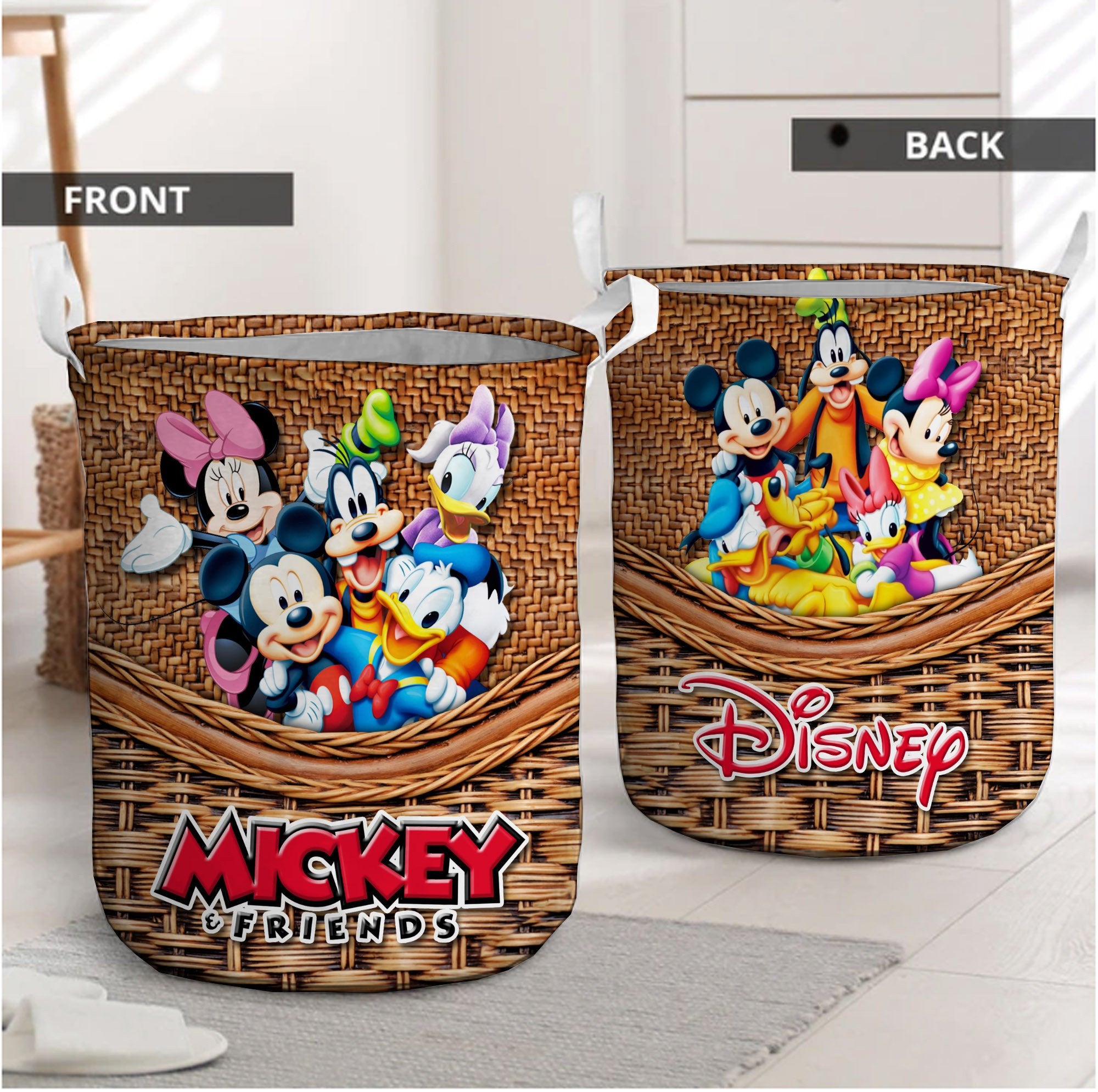 Mouse And Friends Mouse Laundry Basket 0823