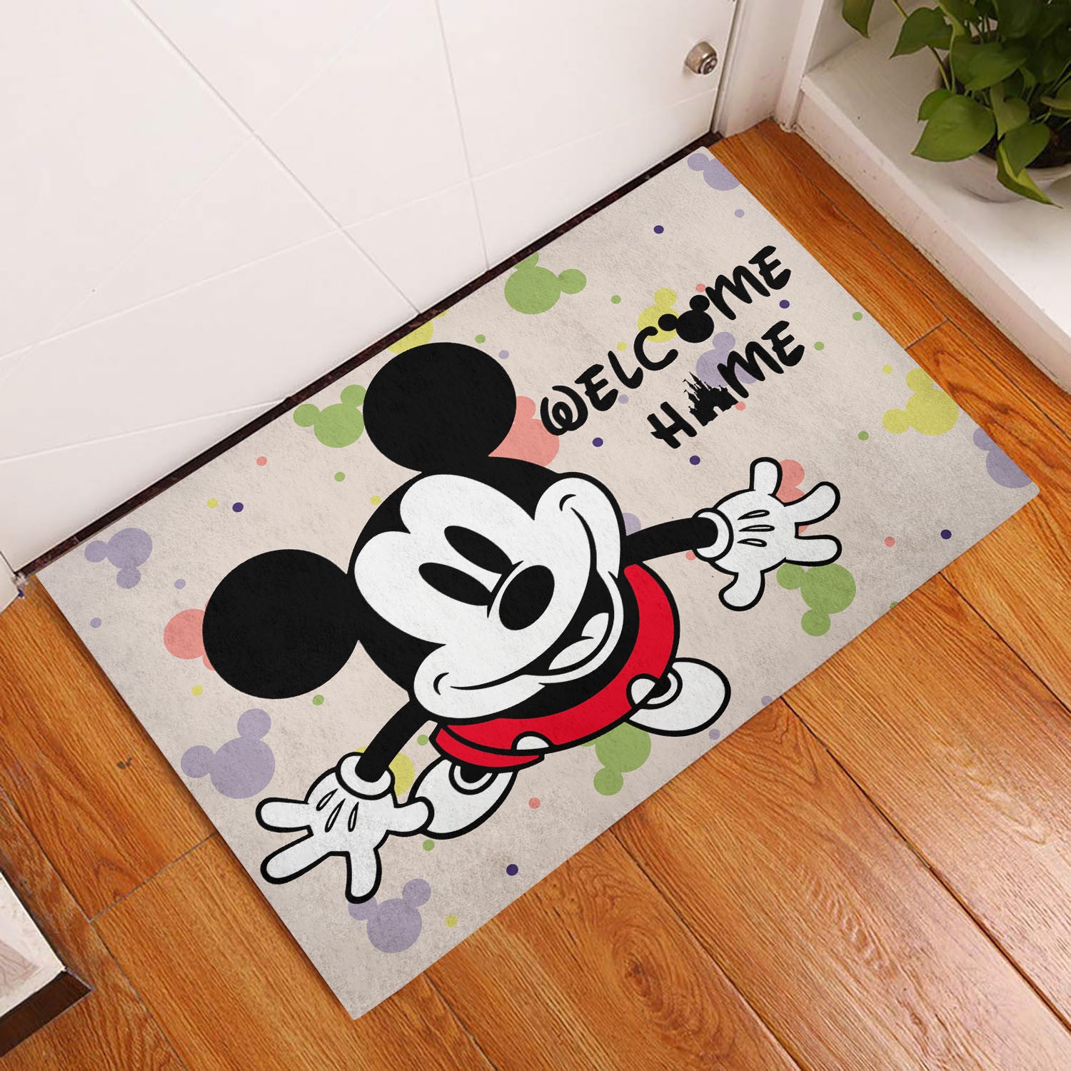 Welcome Home Mouse Doormat 0823