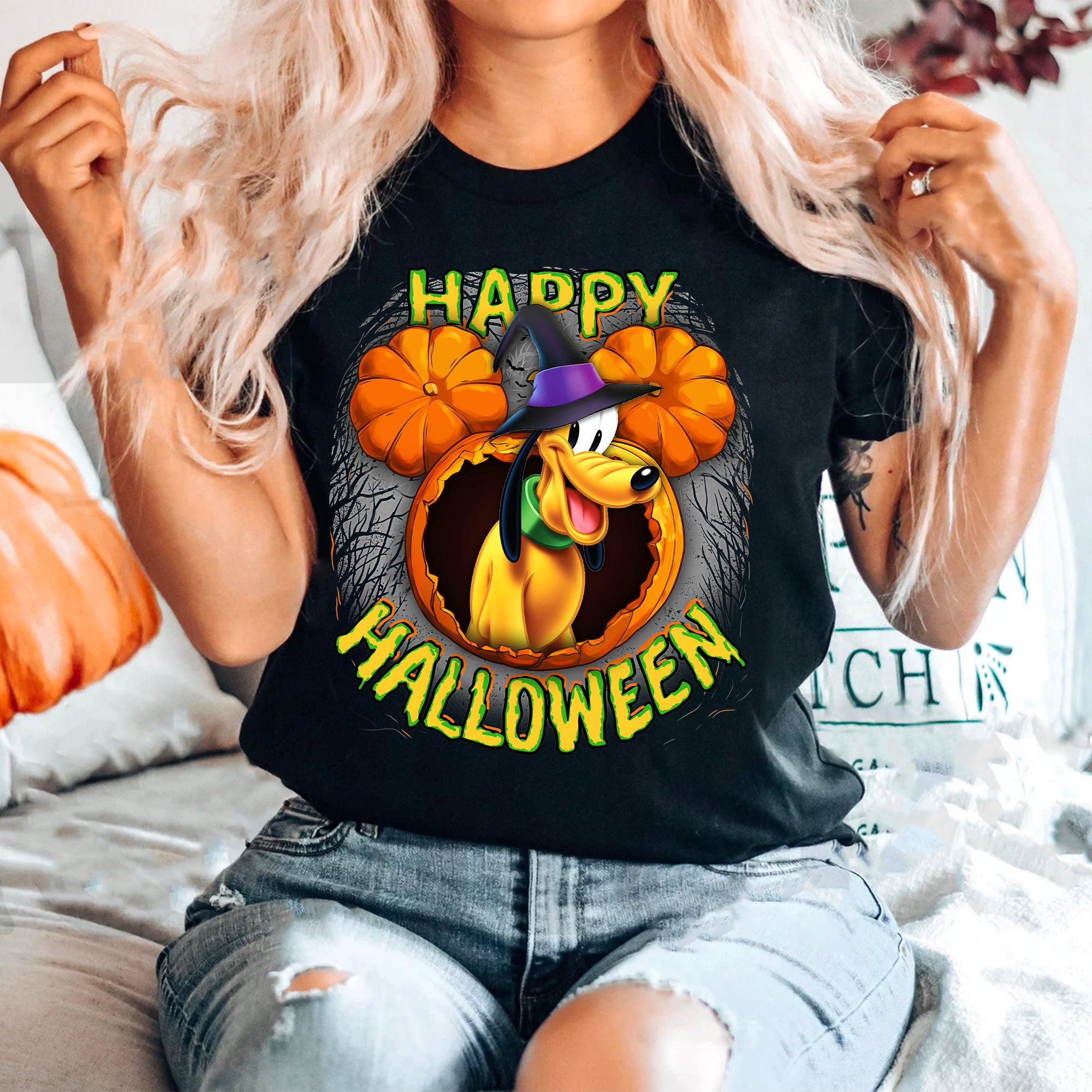 Happy Halloween Mouse T-shirt and Hoodie 0823