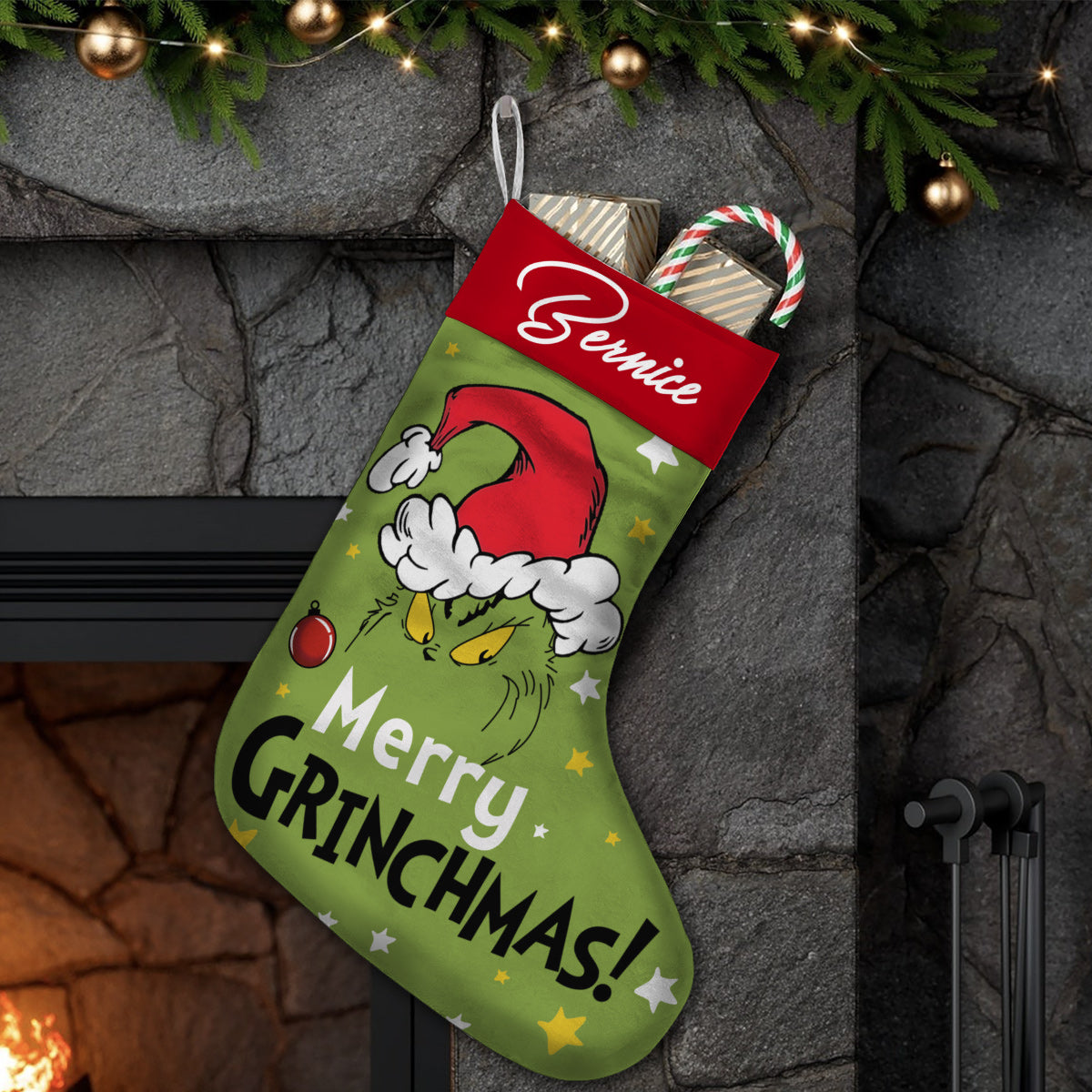 Merry Christmas - Personalized Stole Christmas Christmas Stockings