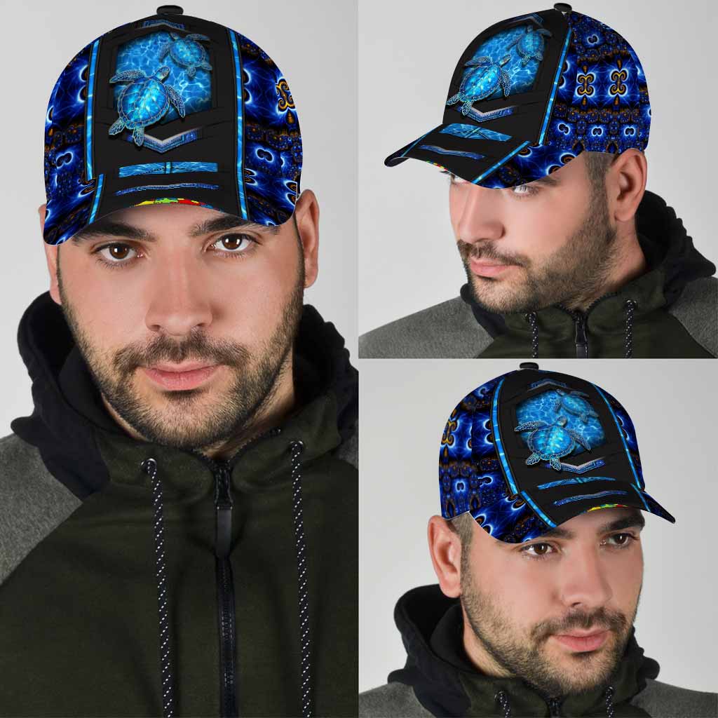 Turtle Lover Cap With Printed Vent Holes