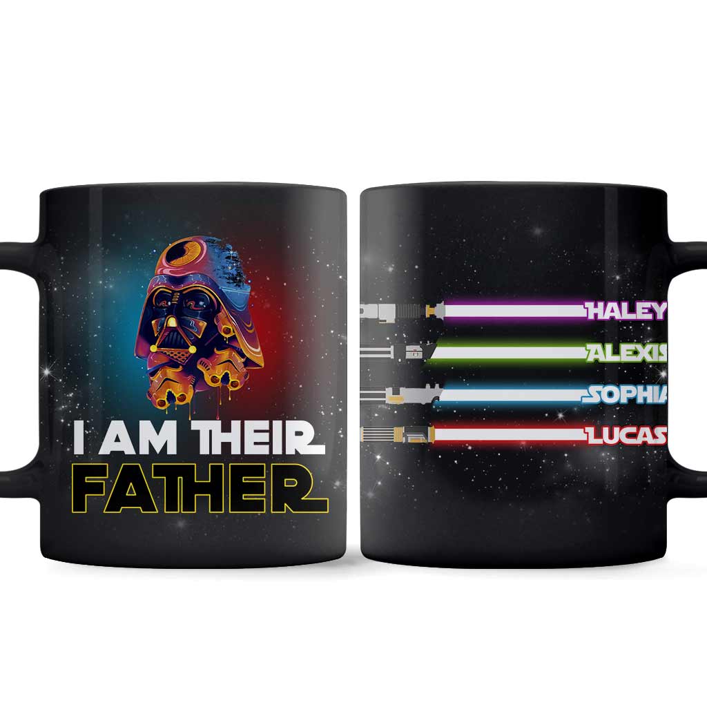 I Am Their Father - Personalized Father's Day The Force Mug