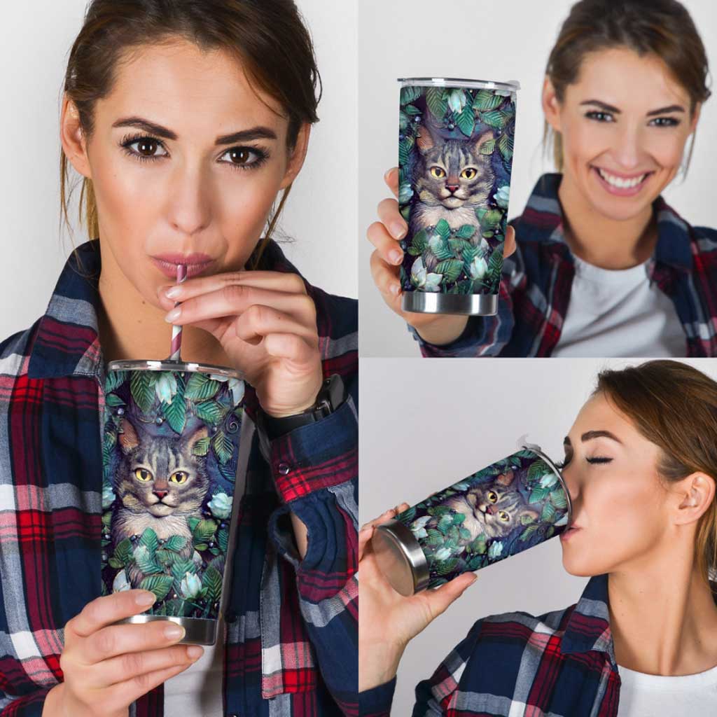 Love Cats 3D Printed Tumbler