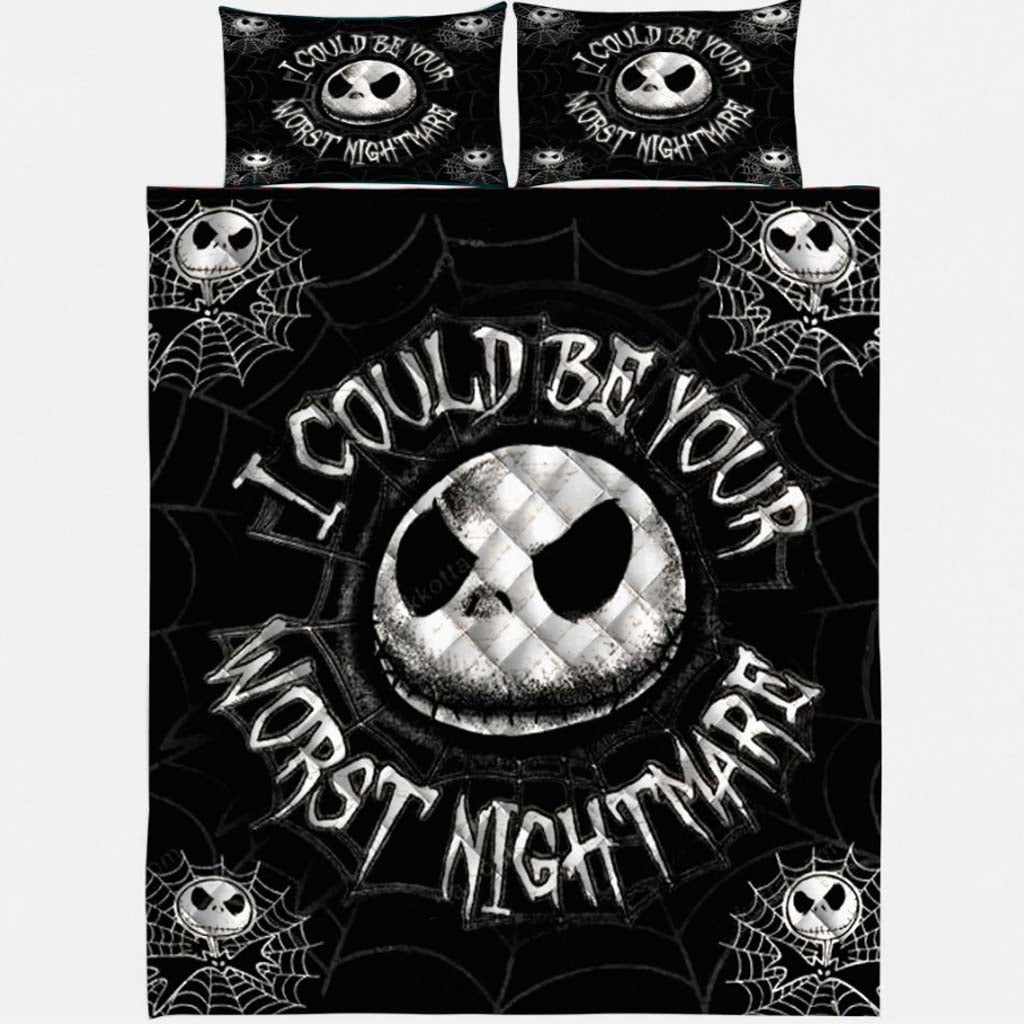 I Could Be Your Worst - Nightmare Quilt Set 112021