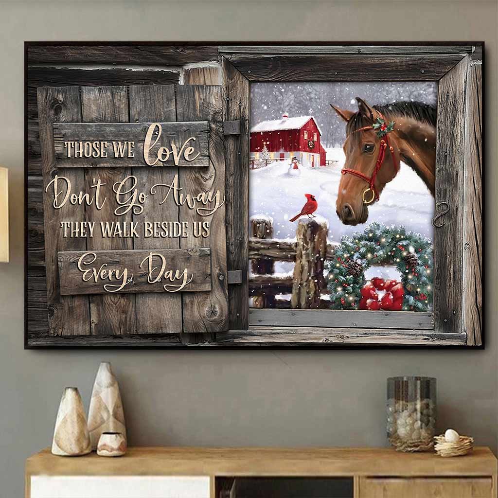 Those We Love Don't Go Away - Horse Poster