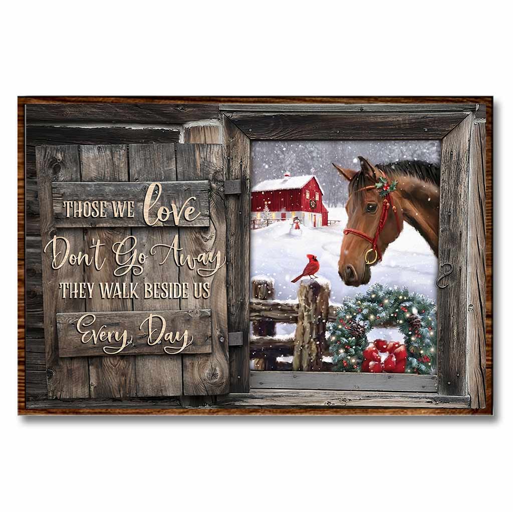Those We Love Don't Go Away - Horse Poster