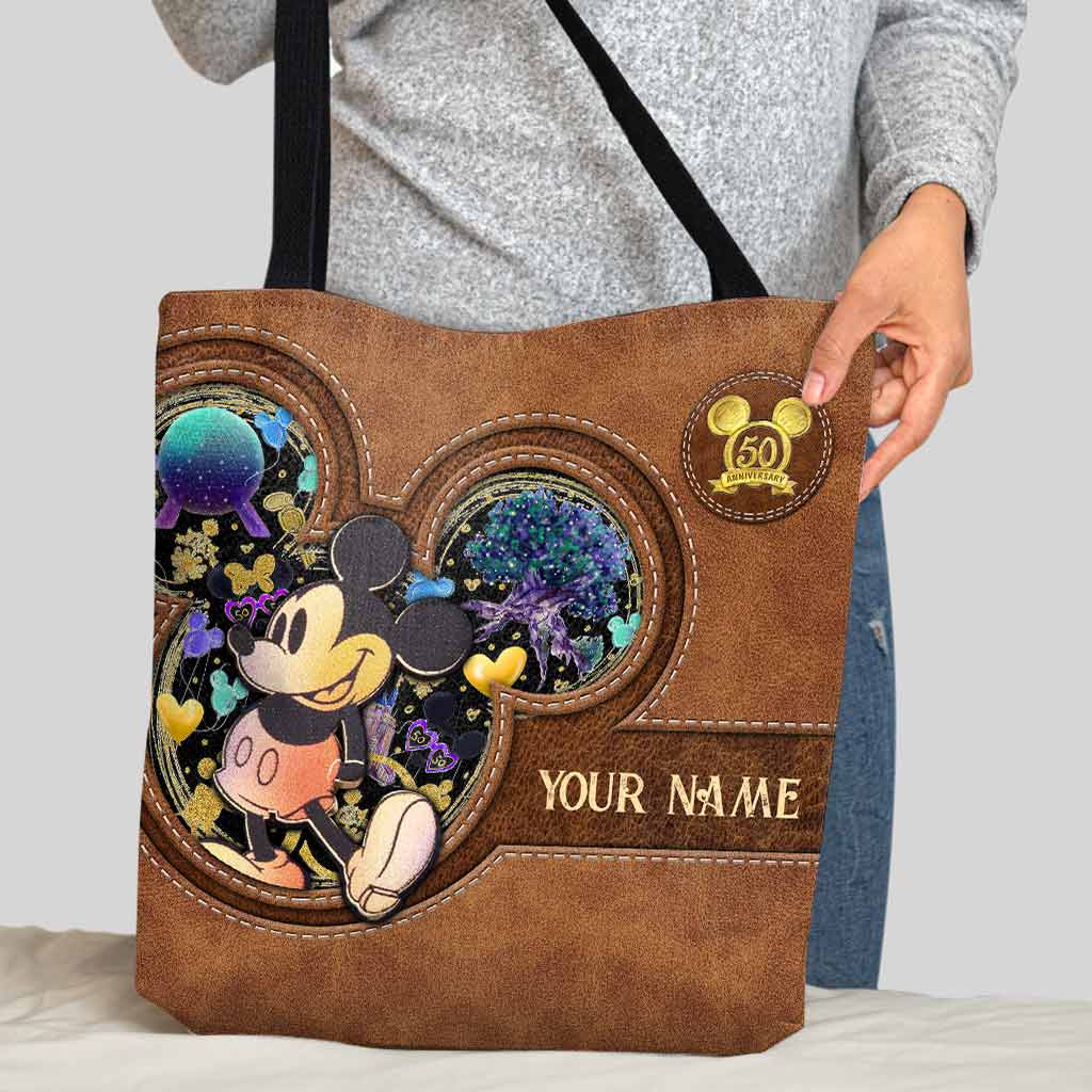 The Magic Is Calling Everyone - Mouse Ears Earidescent Personalized Tote Bag