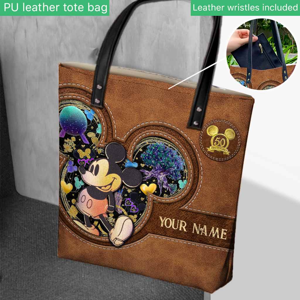 The Magic Is Calling Everyone - Mouse Ears Earidescent Personalized Tote Bag
