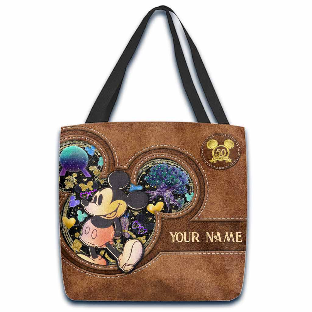 The Magic Is Calling Everyone - Mouse Ears Earidescent Personalized Tote Bag