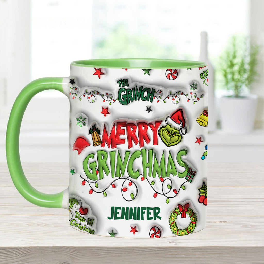 I'm Booked - Personalized Stole Christmas Accent Mug