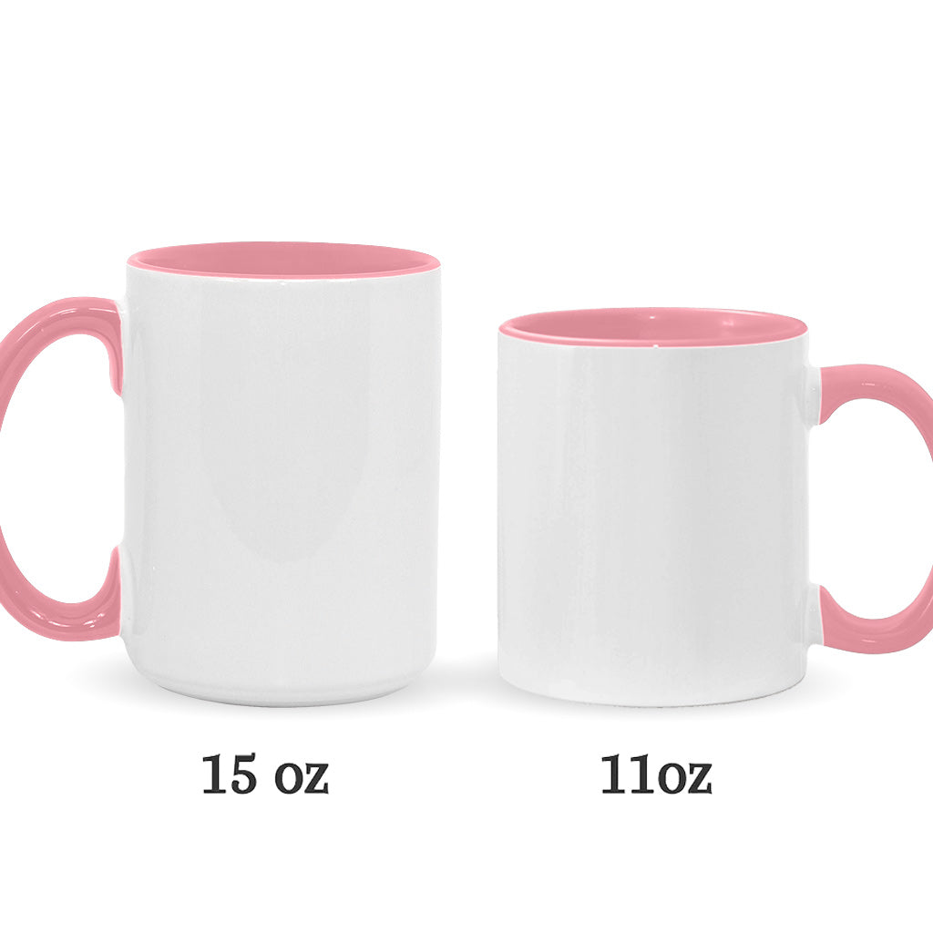 Magical Pink Mouse Ears - Personalized Mouse Accent Mug