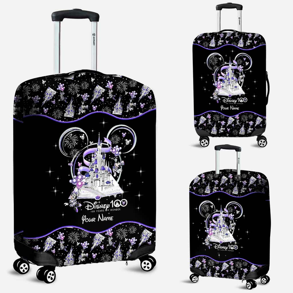 100 Years Of Wonder - Personalized Mouse Luggage Cover