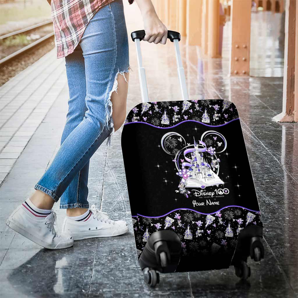 100 Years Of Wonder - Personalized Mouse Luggage Cover