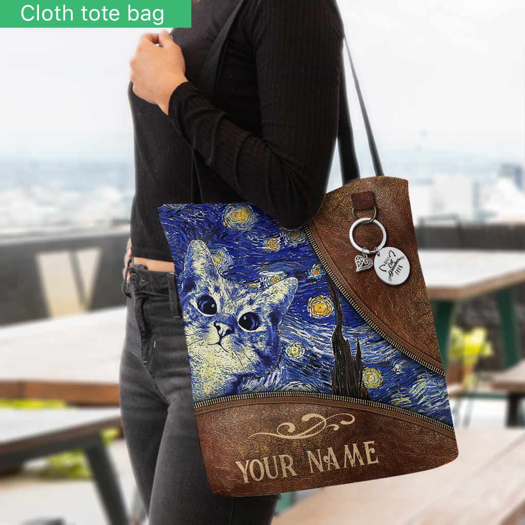 Cat Grandma Personalized  Tote Bag