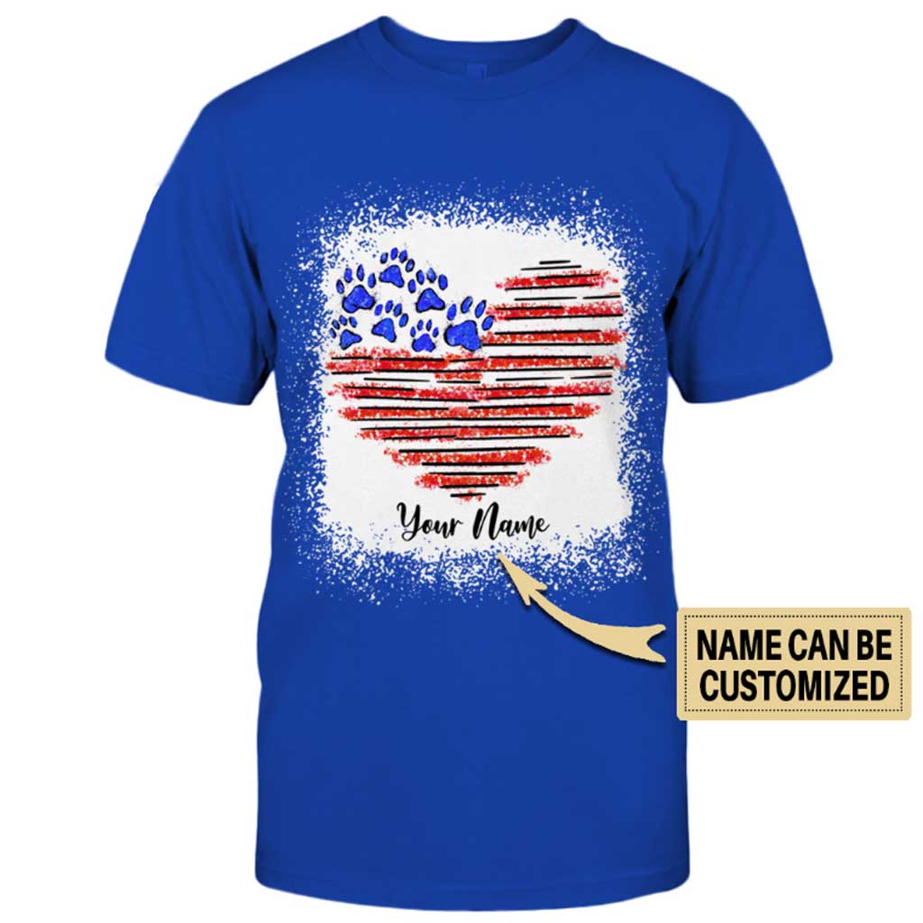 Stars and Stripes - Dog Personalized T-shirt and Hoodie