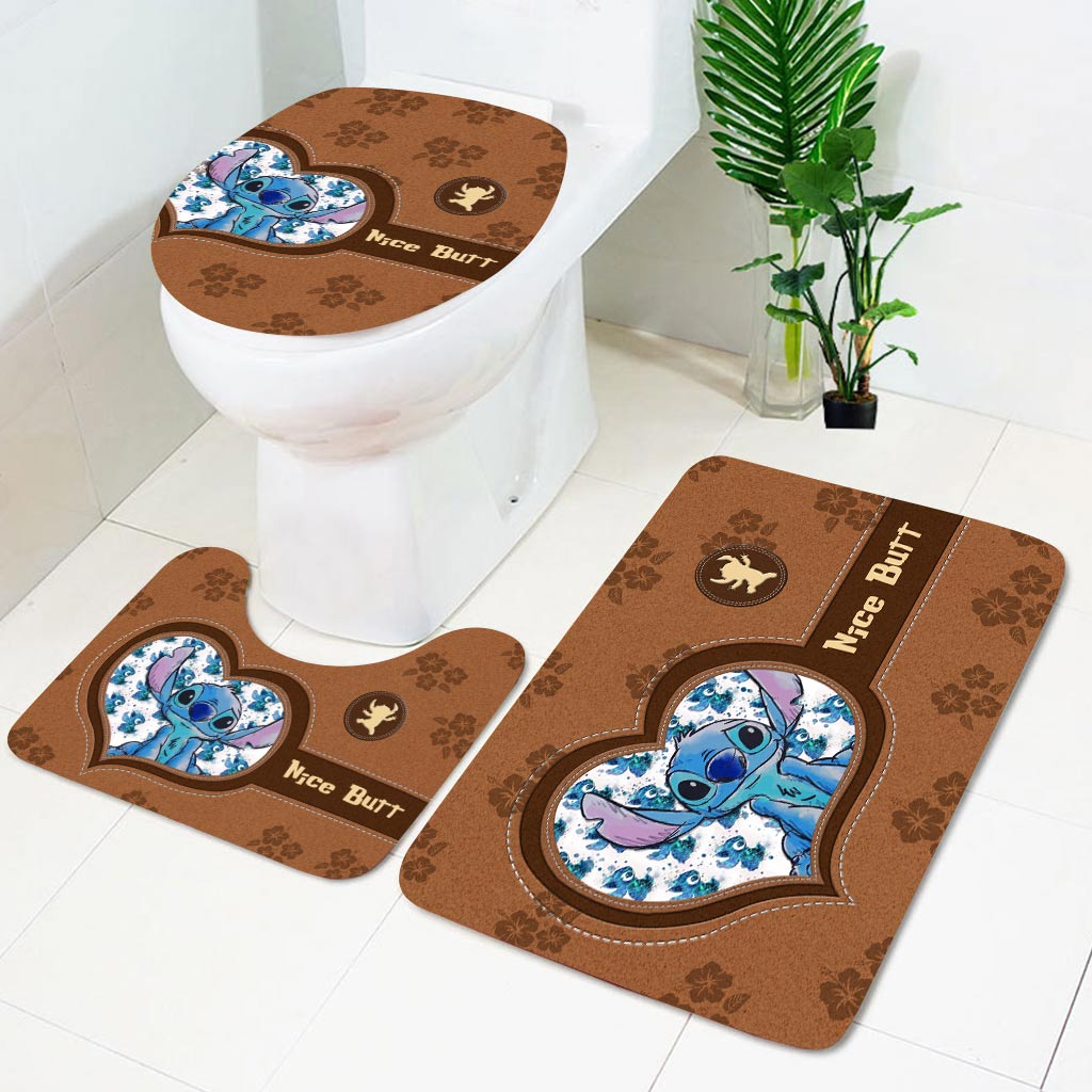 Nice Butt - Ohana 3 Pieces Bathroom Mats Set