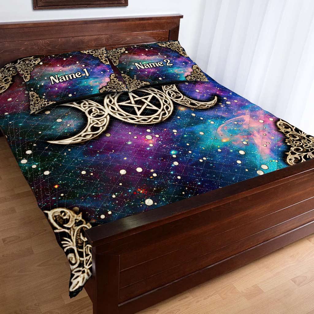 Magic Ritual - Personalized Witch Quilt Set