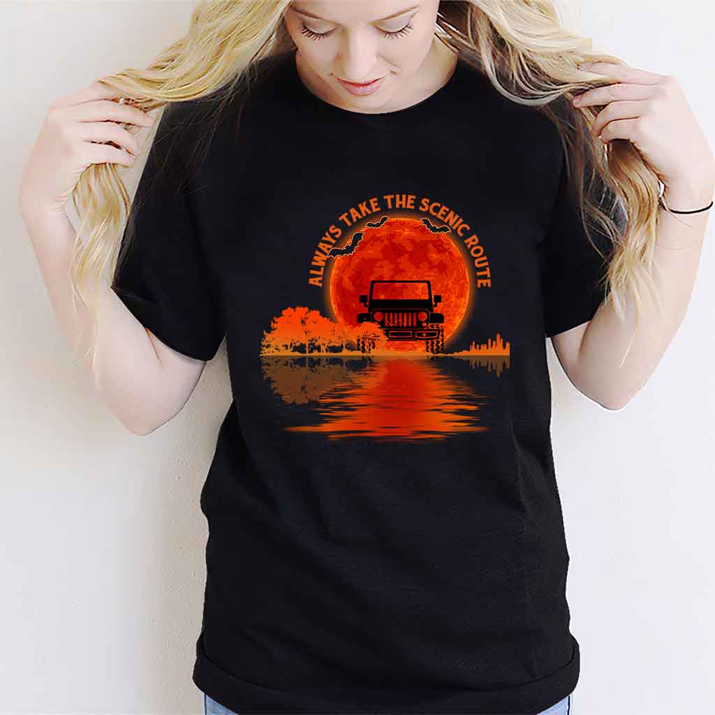 Always Take The Scenic Route - Car T-shirt and Hoodie 112021