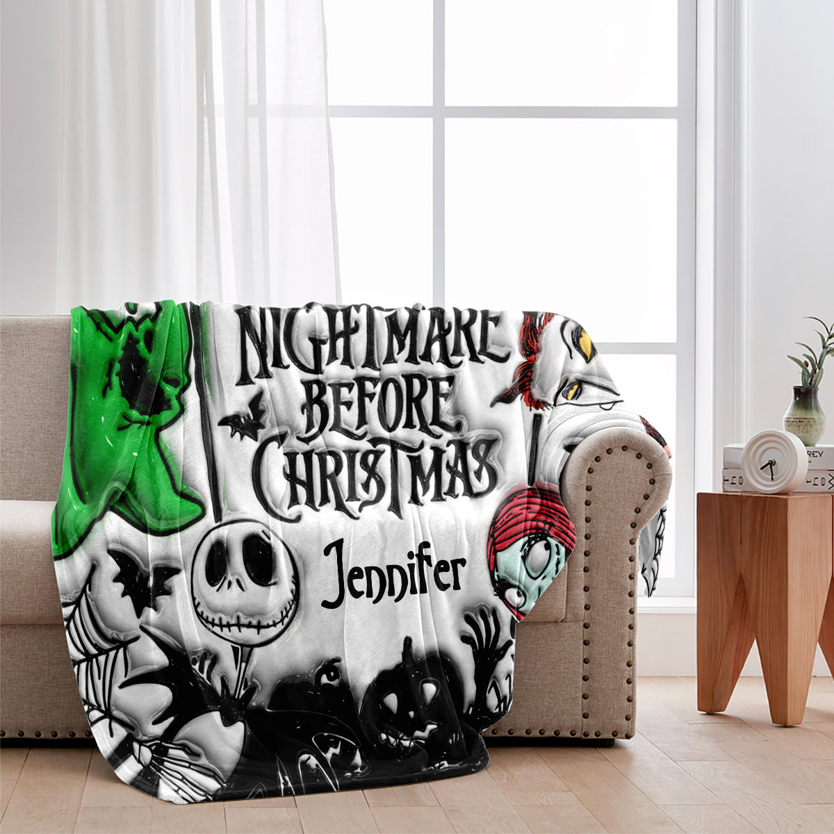 Nightmare - Personalized Nightmare Blanket