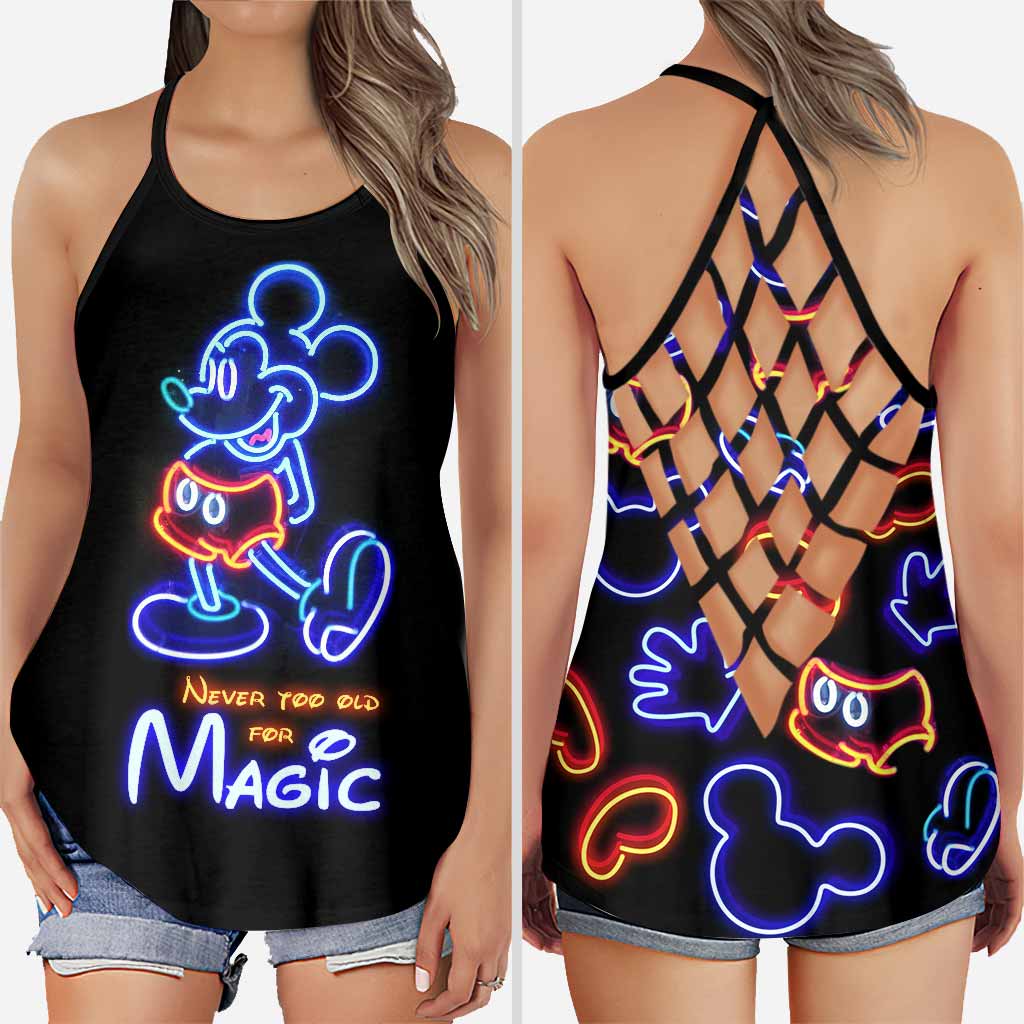 Never Too Old For Magic - Mouse Cross Tank Top