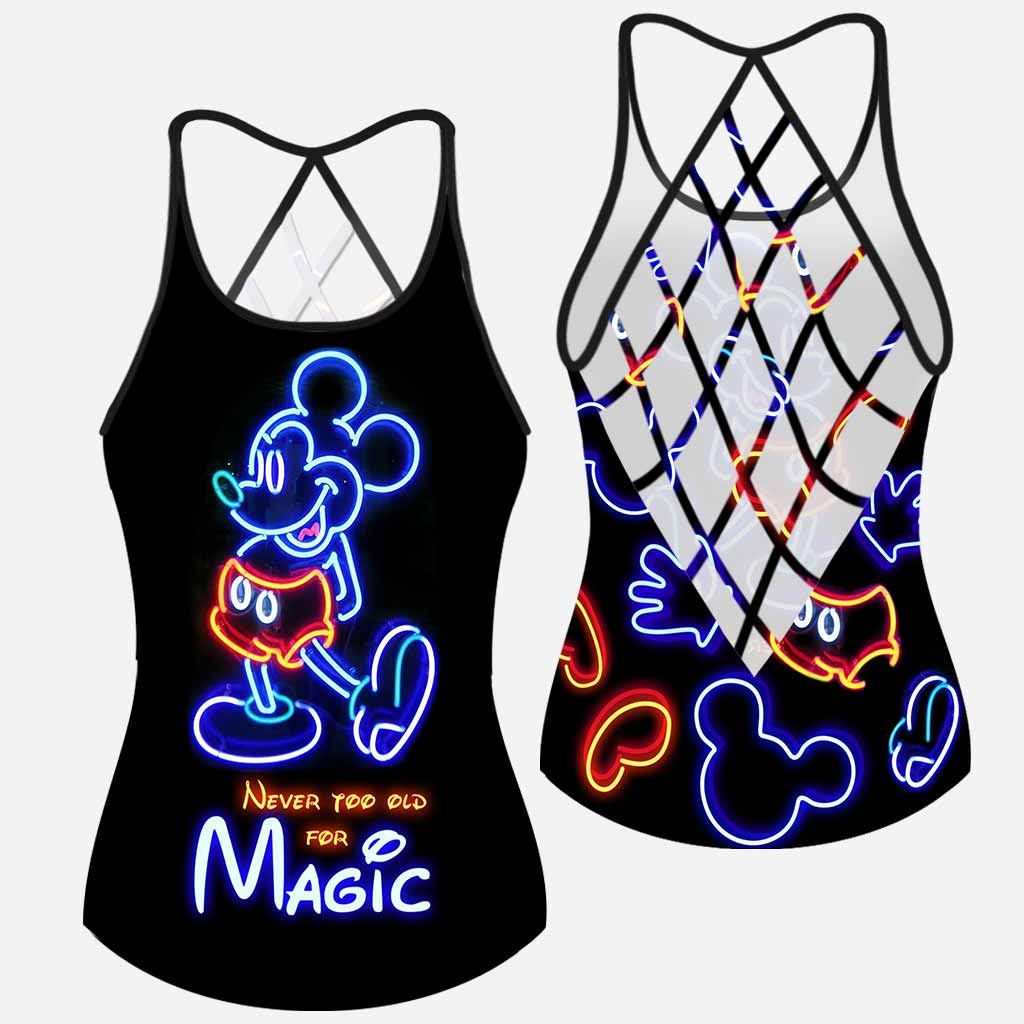 Never Too Old For Magic - Mouse Cross Tank Top