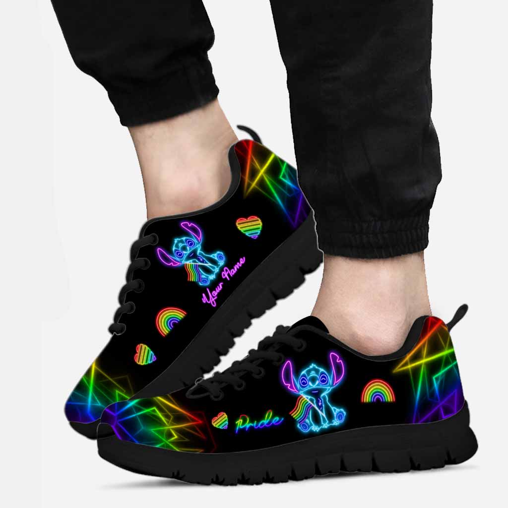 Rainbow Pride - Personalized LGBT Support Sneakers