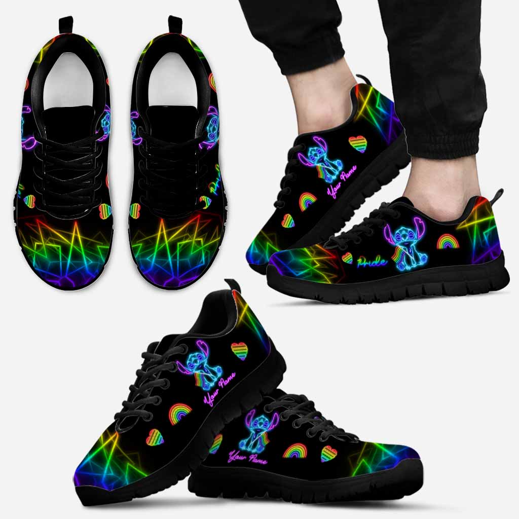 Rainbow Pride - Personalized LGBT Support Sneakers